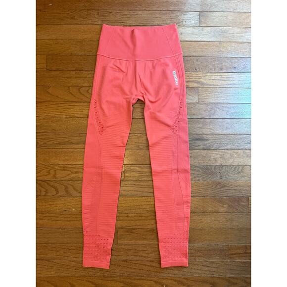 GymShark Ladies pink leggings Size Small - Picture 1 of 12